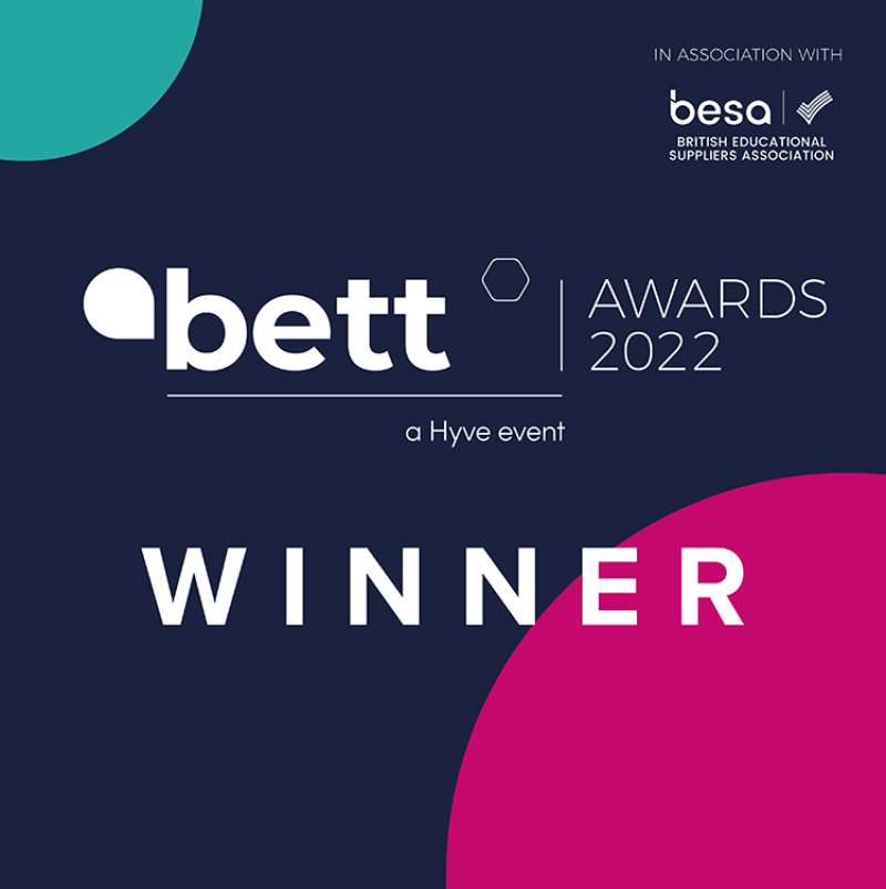 bett AWARDS 2022 award