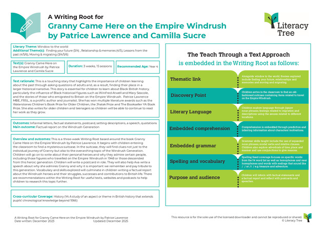 Granny Came Here on the Empire Windrush