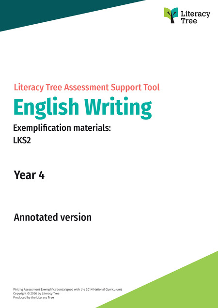 Year 4 Exemplification Materials - Annotated
